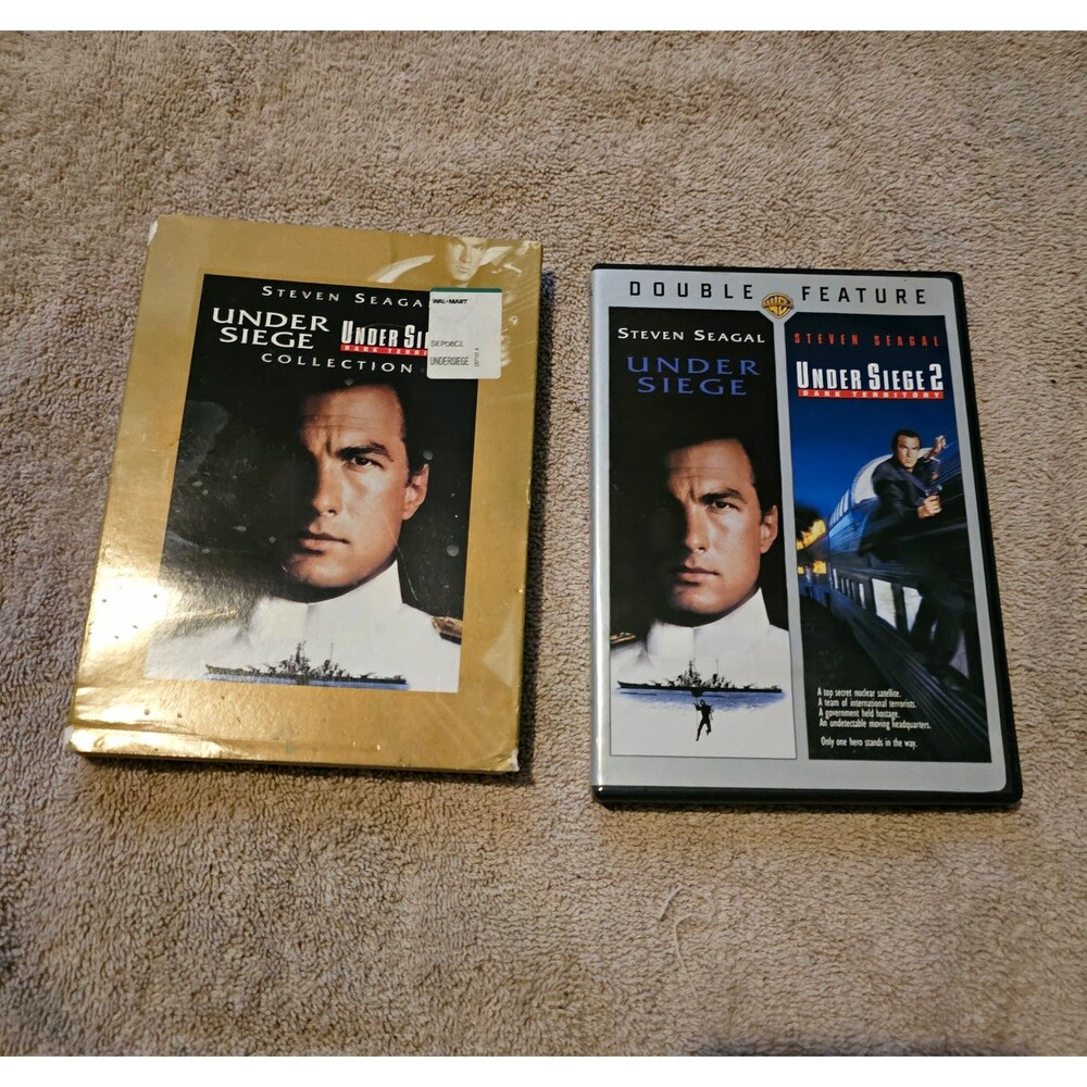 Steven Seagal Under Siege / Under Siege 2: Dark Territory (DVD) Widescreen